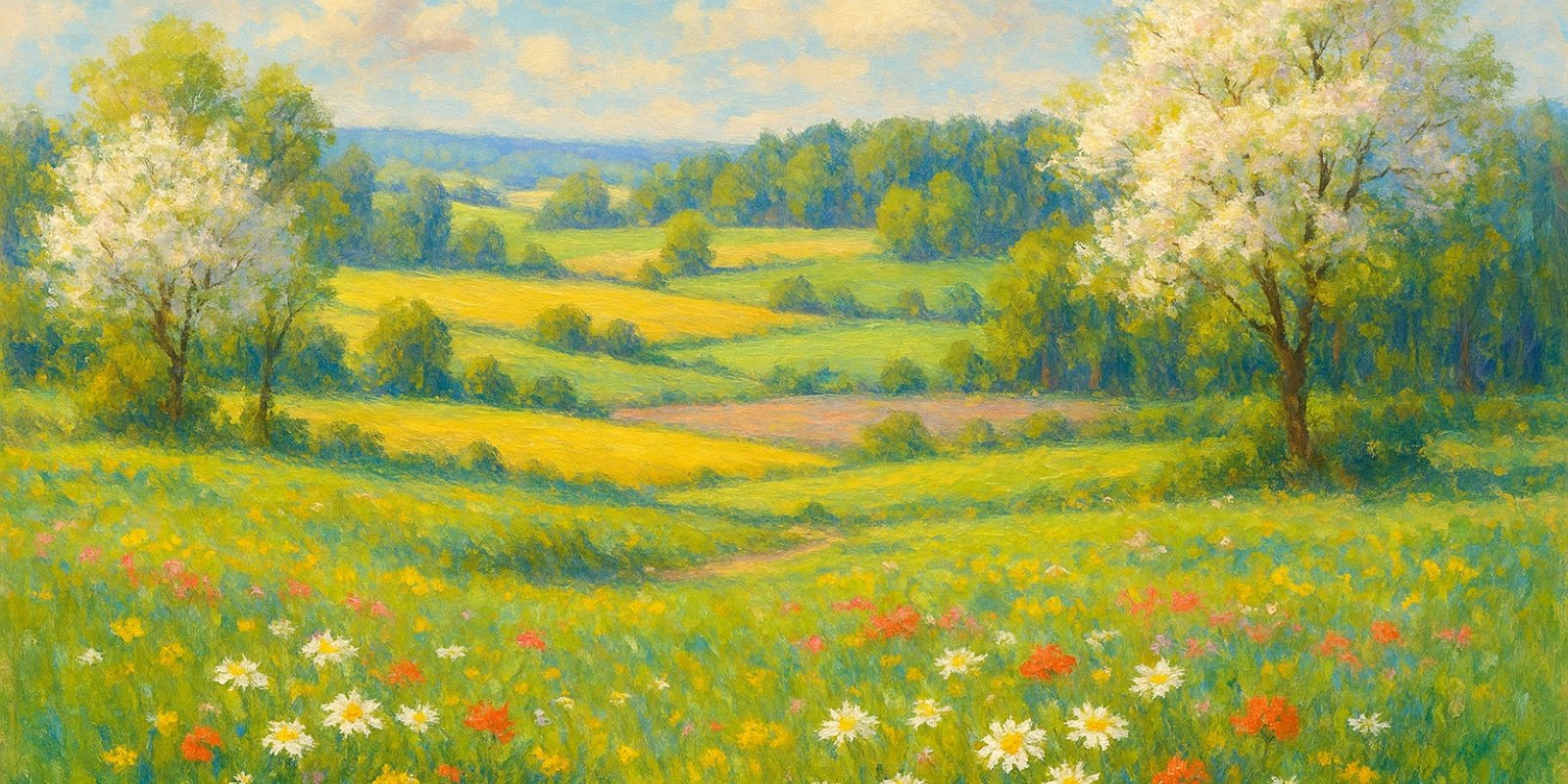 Malujeme krajinu s arteterapeutkou Mgr. Lucií Polákovou 