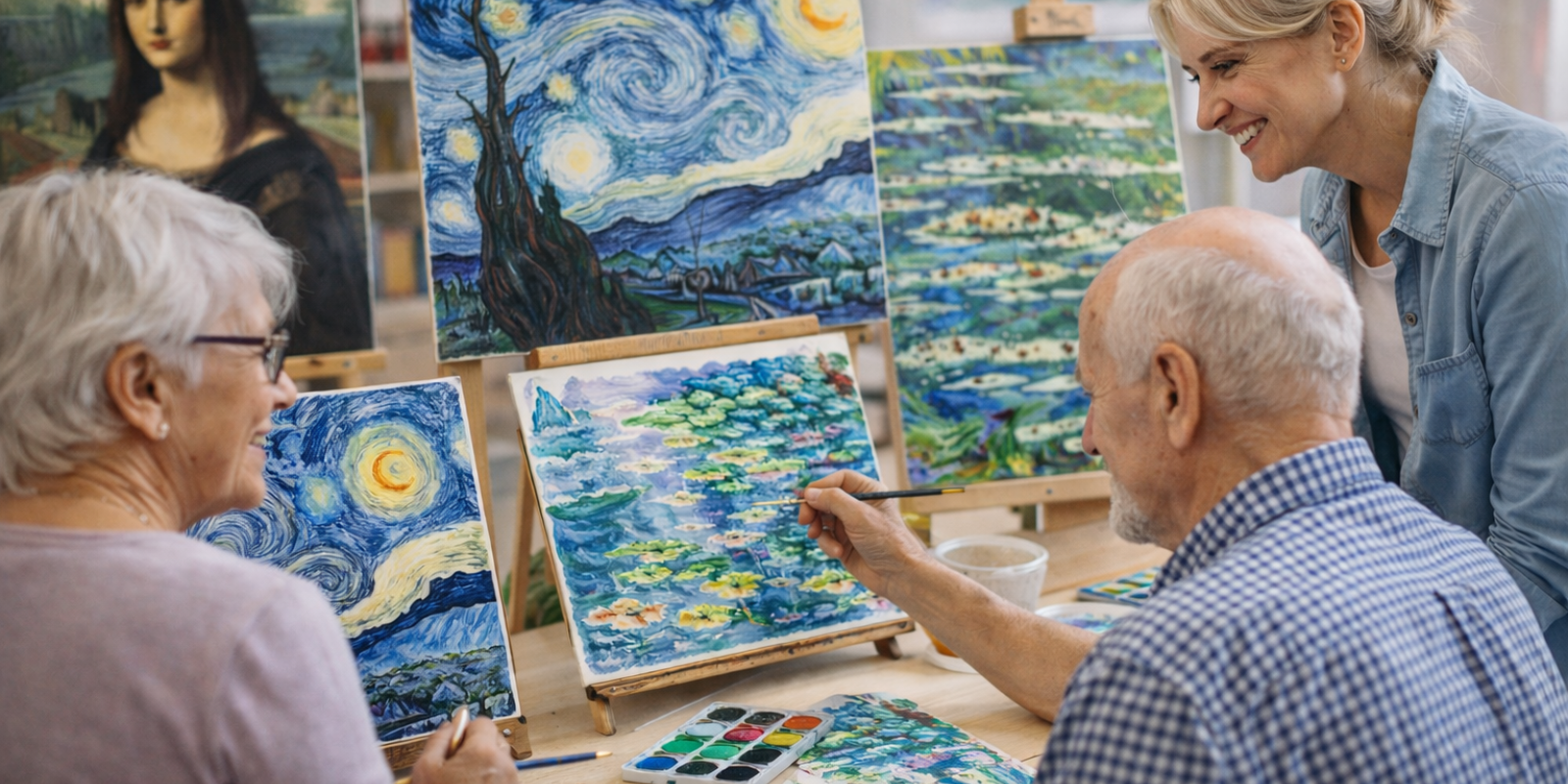 Malujeme po vzoru velkých mistrů