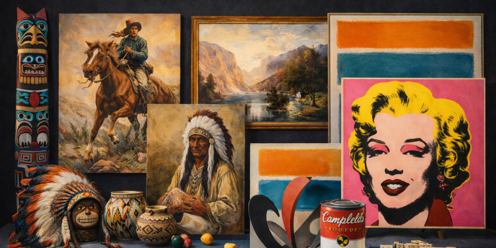 Průřez výtvarným uměním severní Ameriky II.