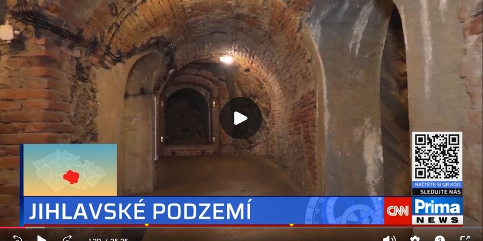 Jihlavské podzemí v Prima Česko
