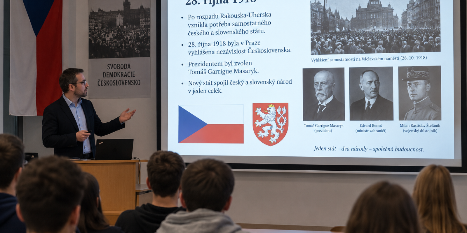 VZNIK ČESKOSLOVENSKA