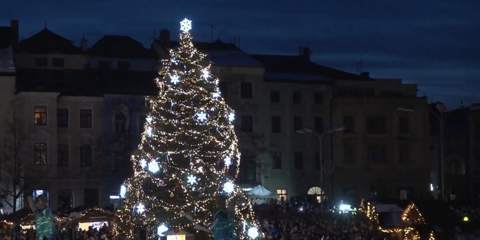 Jihlava soutěží o Nejhezčí vánoční strom
