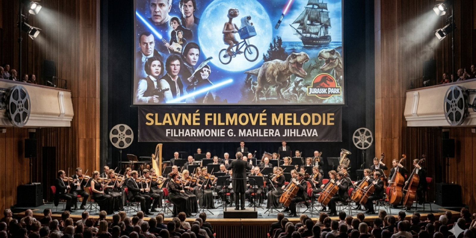 Filharmonie G. Mahlera: Slavné filmové melodie